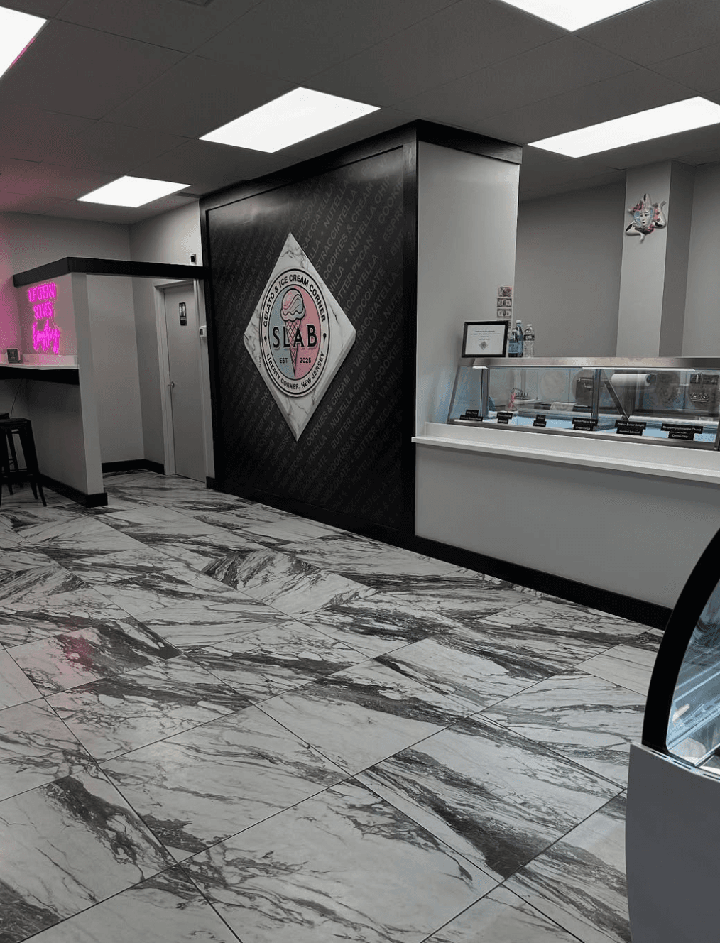 SLAB shop interior